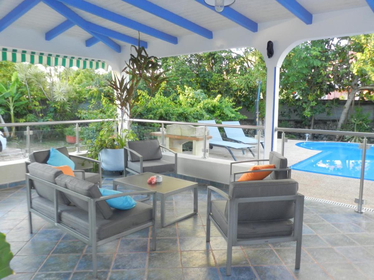 Villa Le Bord Bleu Le Moule Luaran gambar